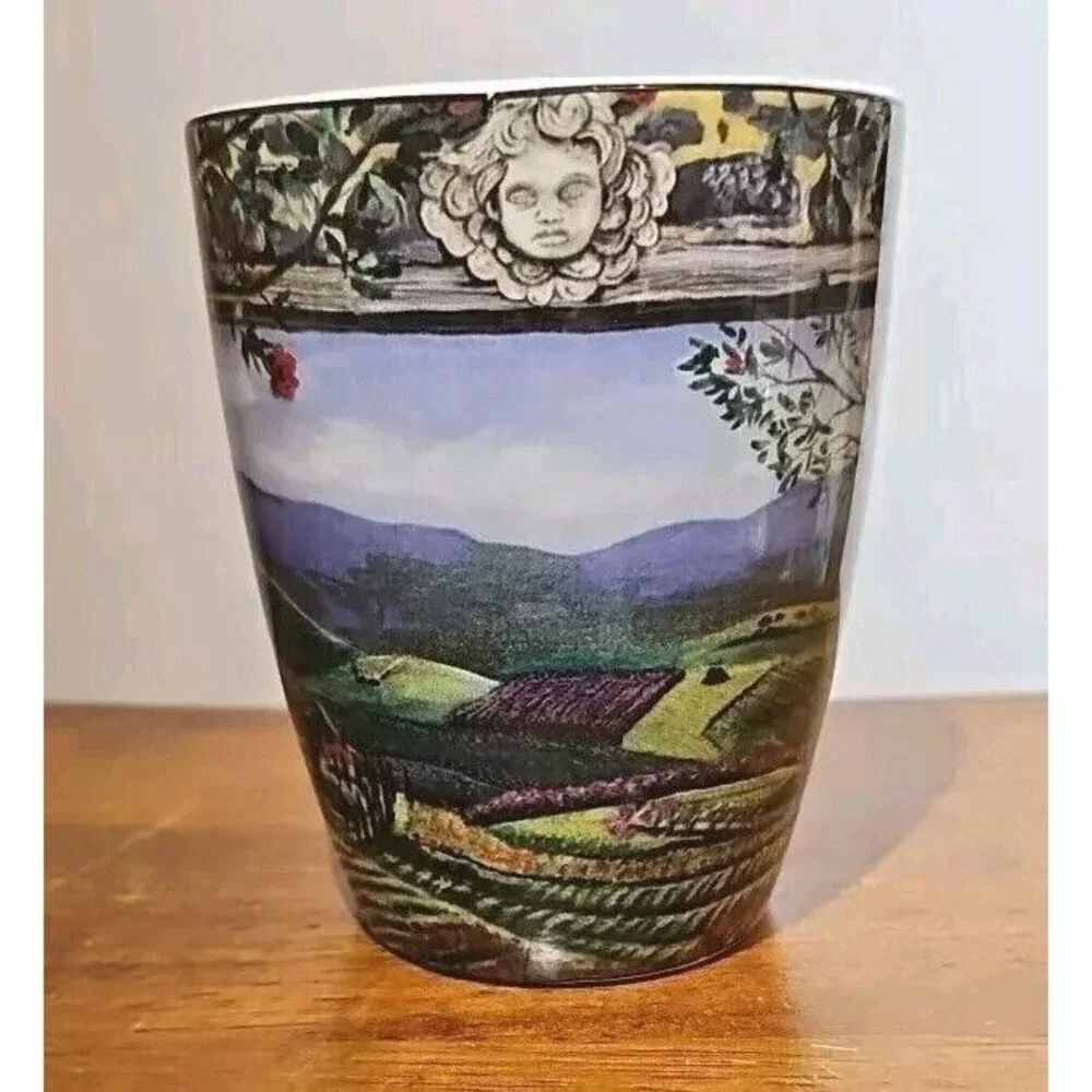 Sakura Tuscan Travels Sarina Coffee Mug Retired Rare Earthware